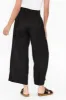 Elgon Black Linen Wide Leg Pants sold by Blue Bungalow