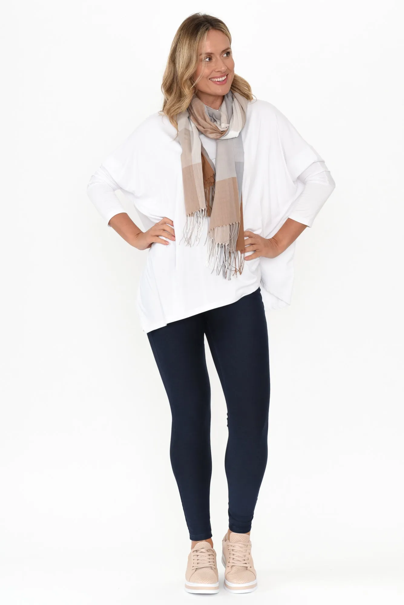 Skylah Blue Denim Stretch Leggings sold by Blue Bungalow product image thumbnail 2