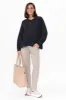Chessie Black Cotton Long Sleeve Top sold by Blue Bungalow