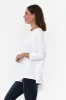 Susie White Asymmetrical Bamboo Top sold by Blue Bungalow