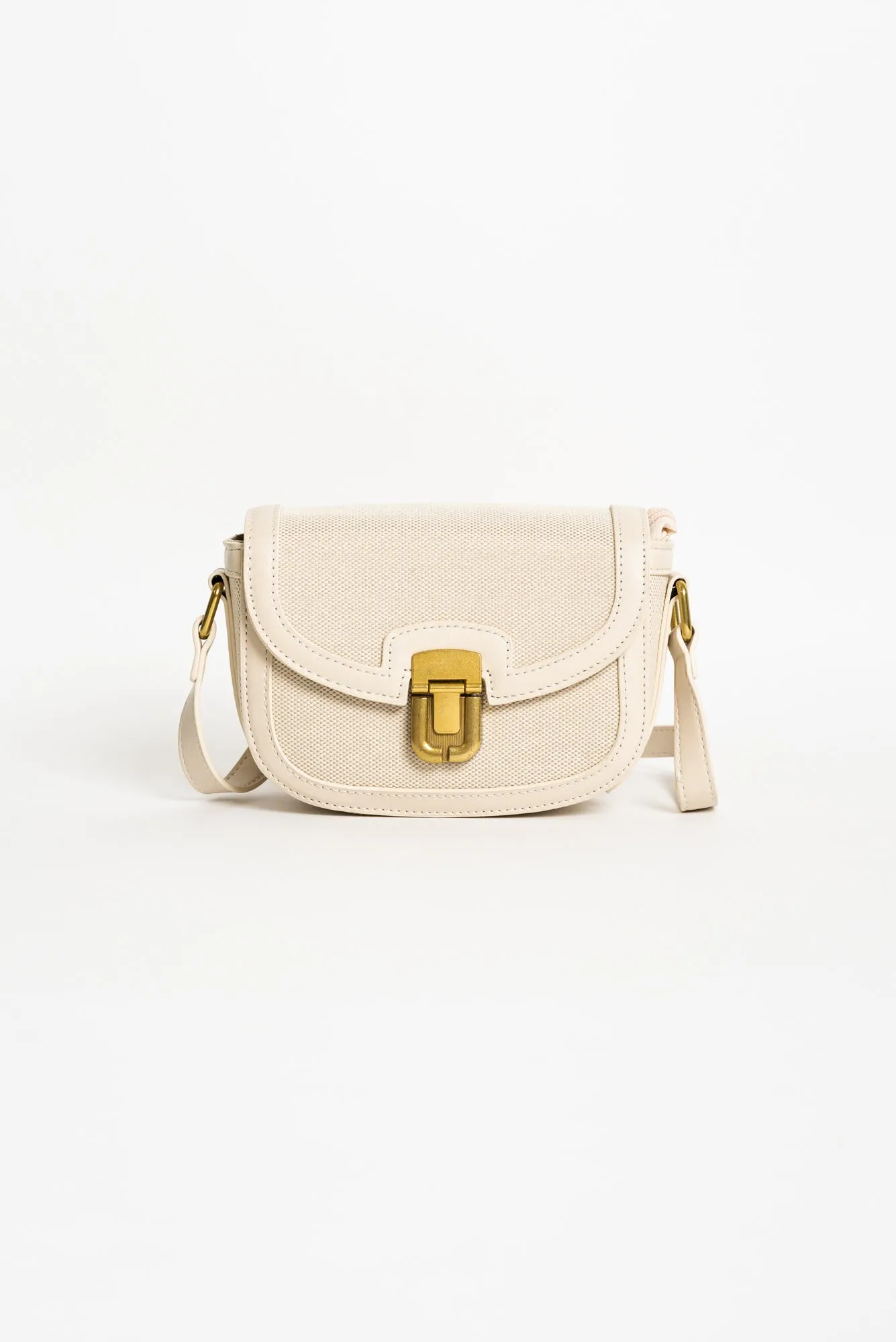 Amila Cream Crossbody Bag sold by Blue Bungalow