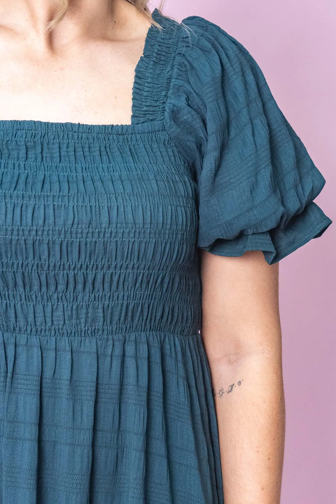 Eloise Dress in Emerald sold by Always Alice product image thumbnail 5