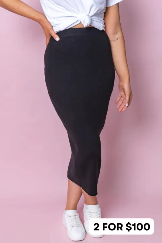 Idella Skirt in Black - Final Sale sold by Always Alice