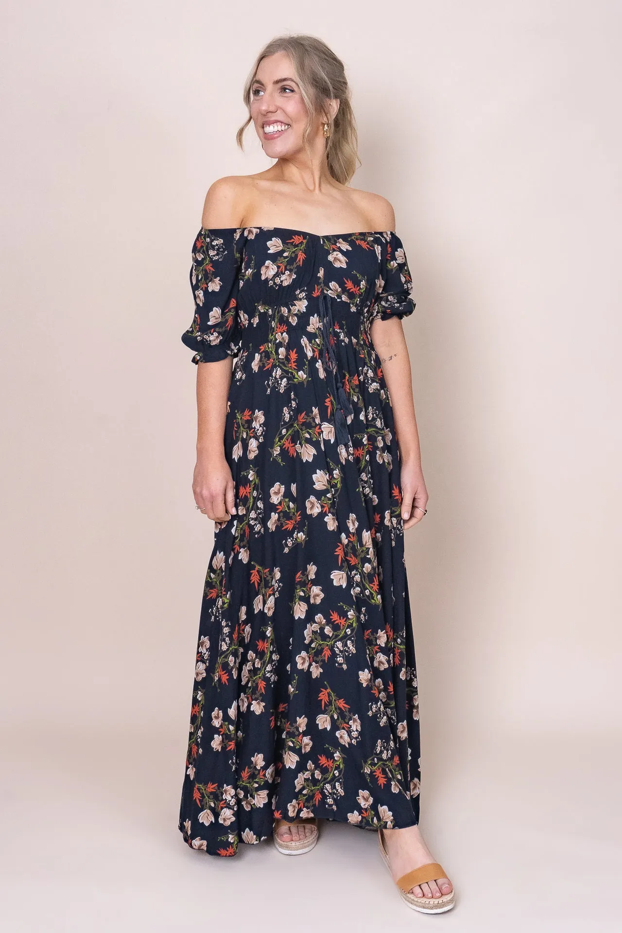 Nikka Maxi Dress in Navy sold by Always Alice product image thumbnail 2