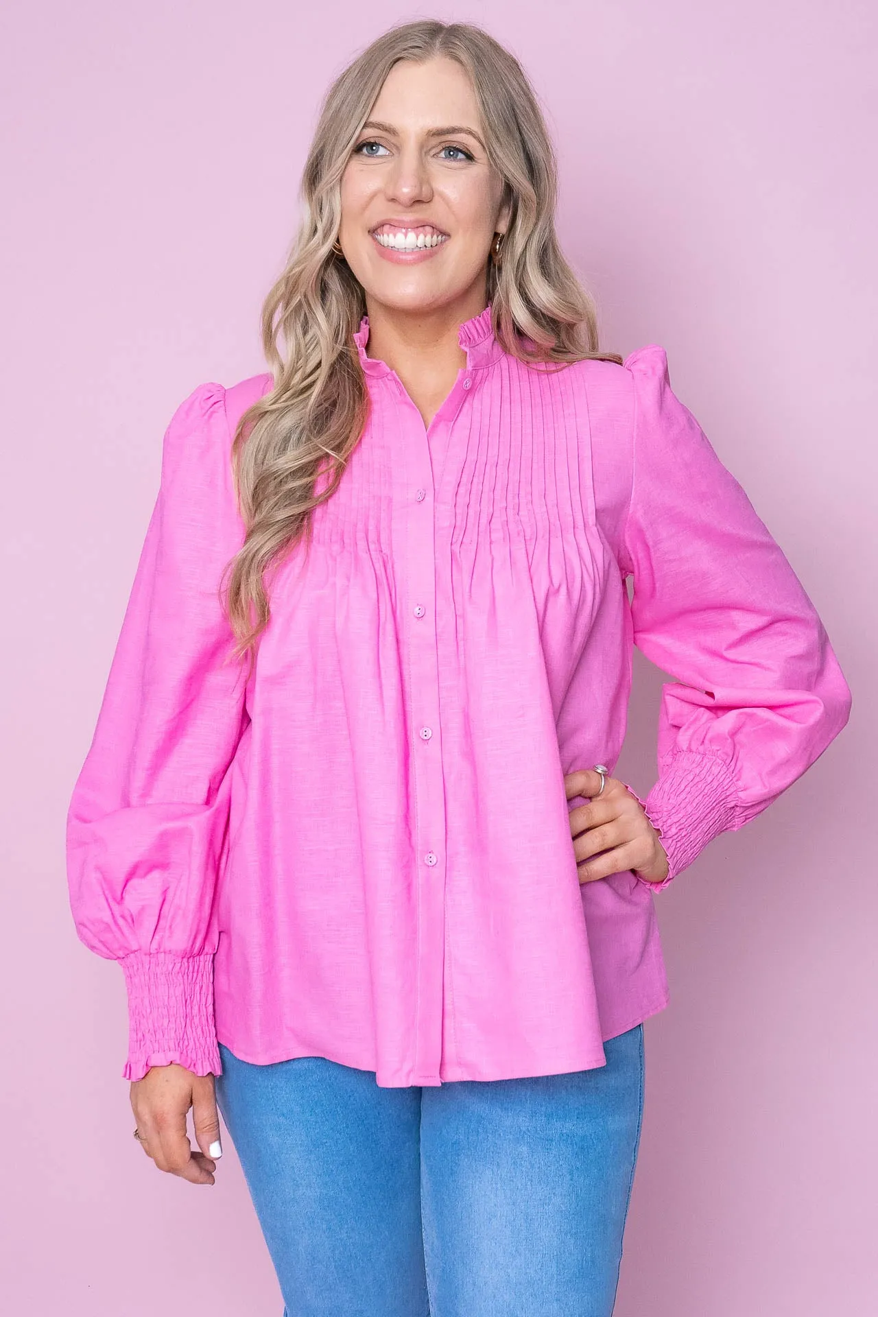 Rosetta Top in Pink sold by Always Alice product image thumbnail 2