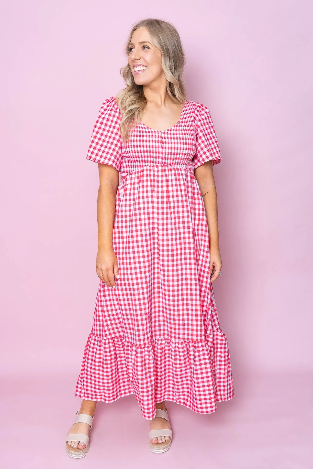 Willa Dress in Red sold by Always Alice product image thumbnail 2