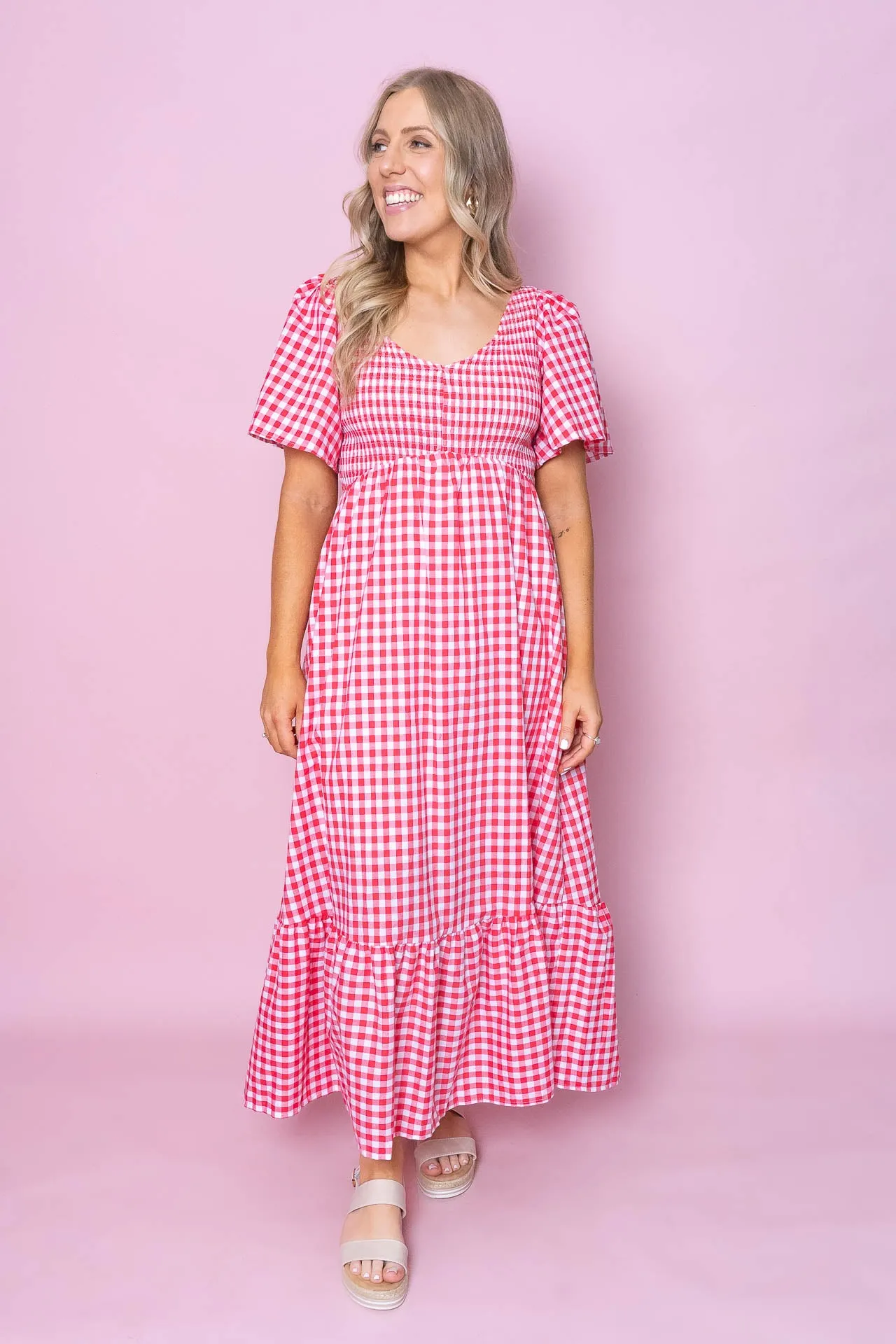 Willa Dress in Red sold by Always Alice product image thumbnail 3