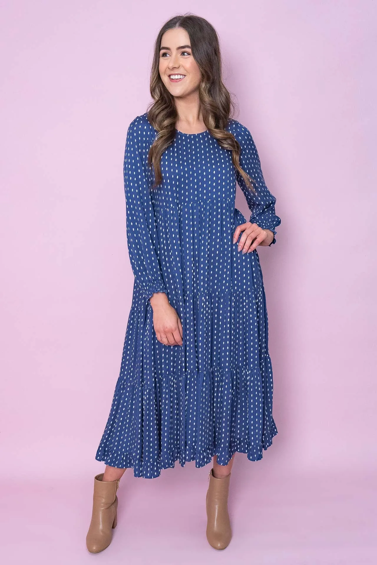 Isla Dress in Navy sold by Always Alice product image thumbnail 2