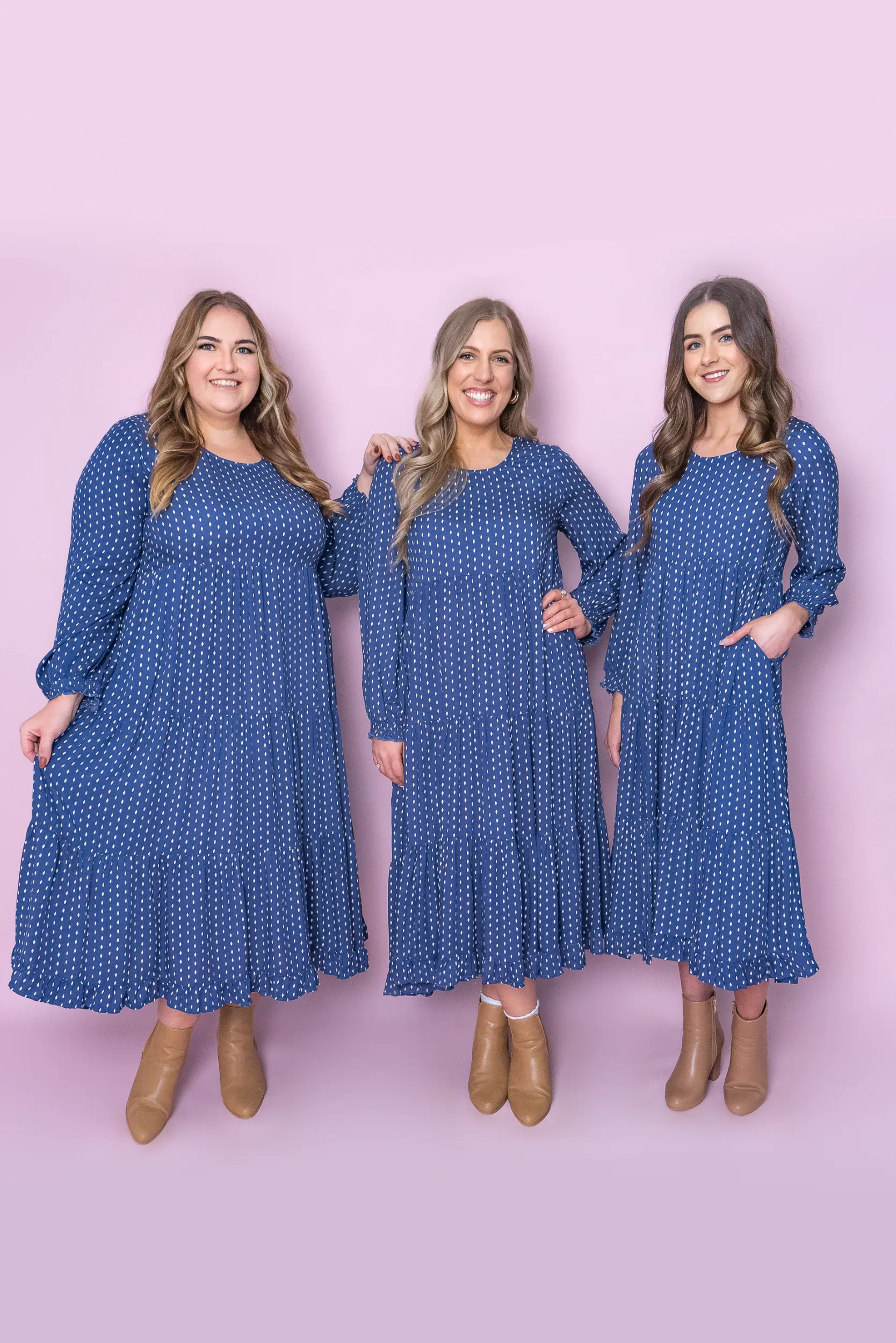 Isla Dress in Navy sold by Always Alice product image thumbnail 3