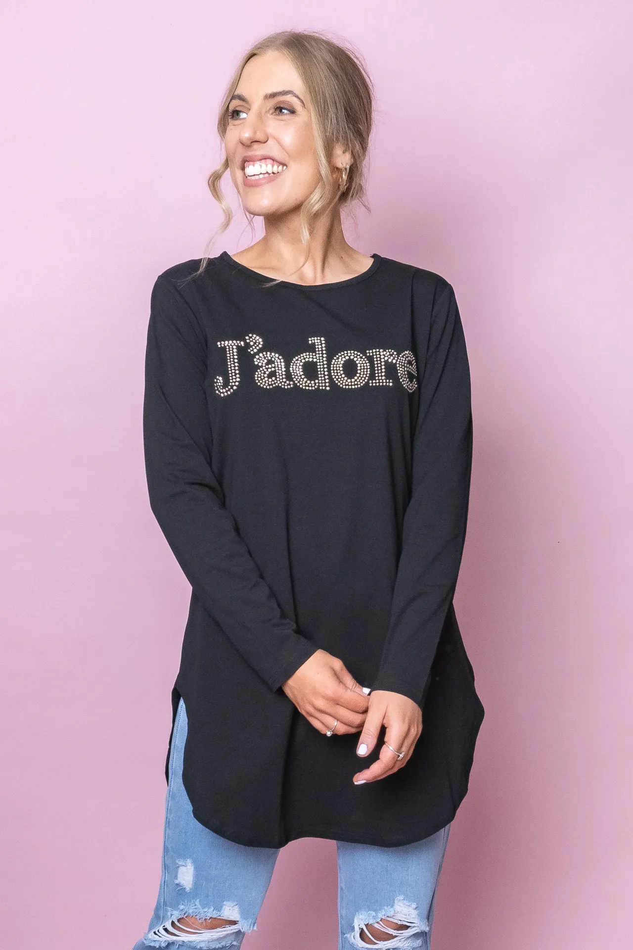 Jay Tee in Black sold by Always Alice