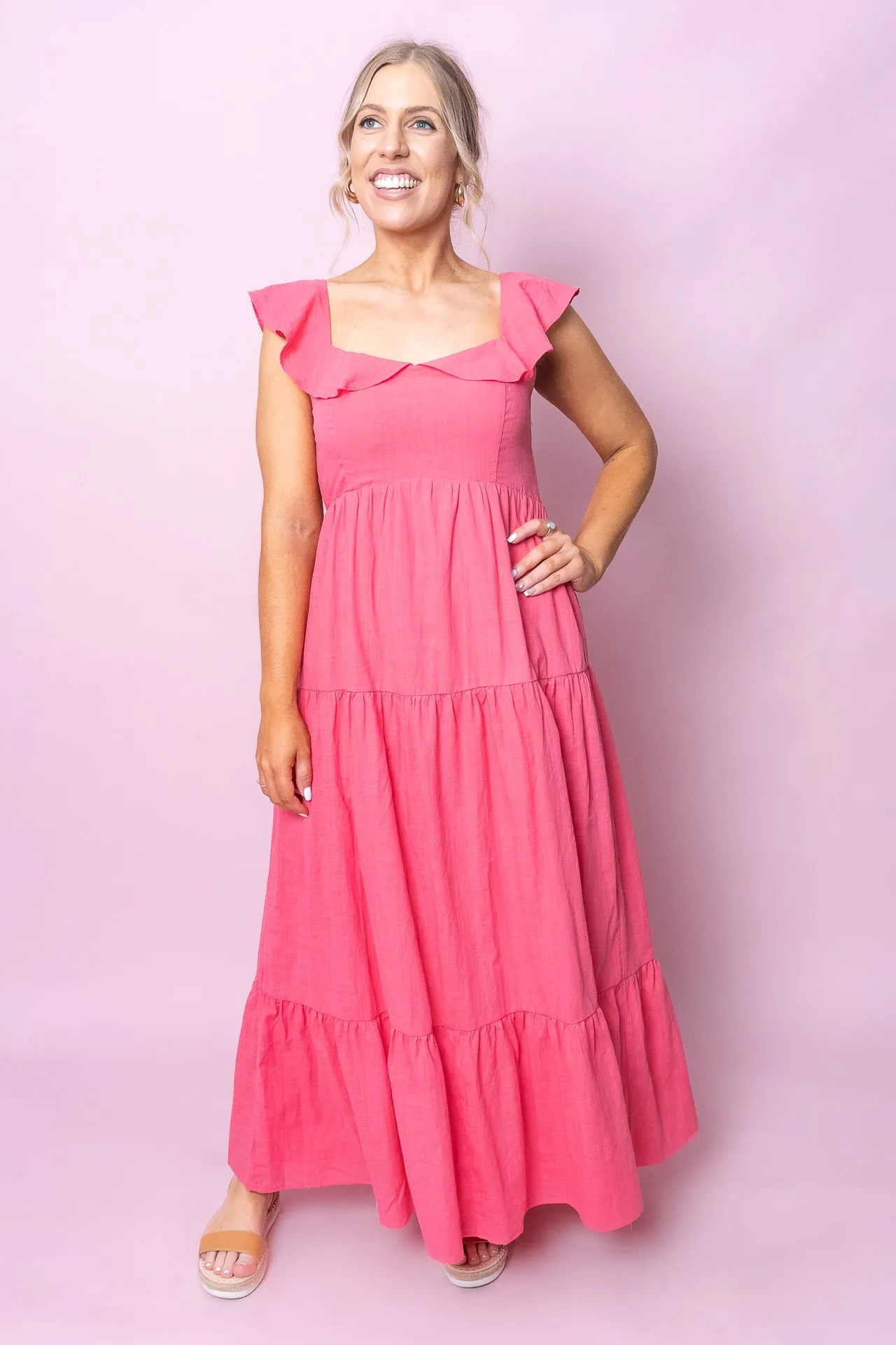 Georgia Dress in Pink sold by Always Alice product image thumbnail 2