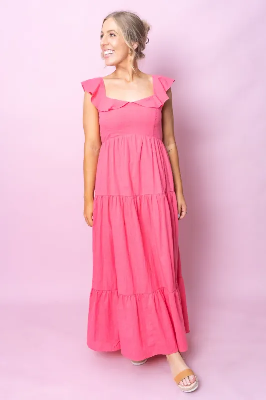 Georgia Dress in Pink sold by Always Alice