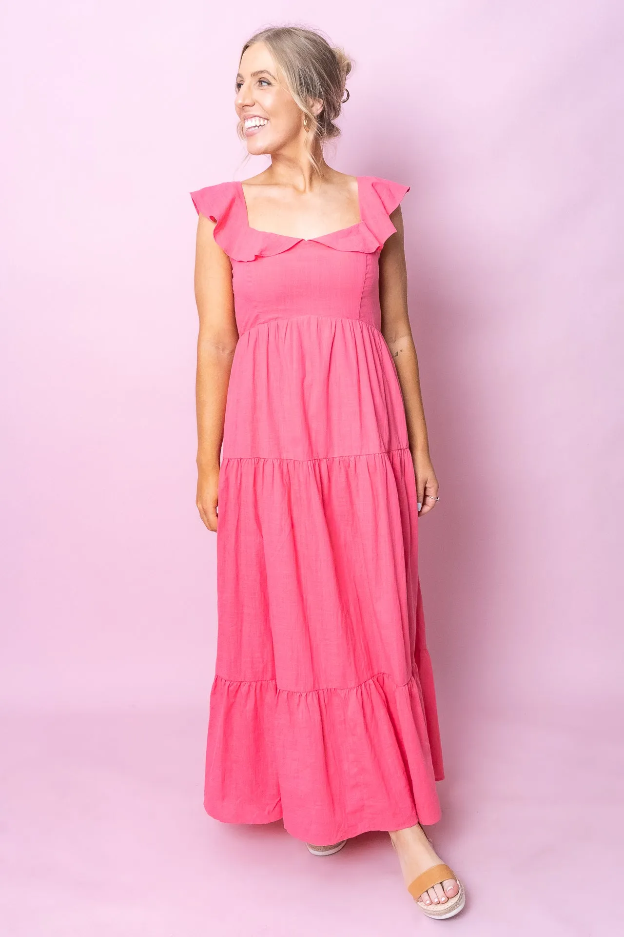 Georgia Dress in Pink sold by Always Alice