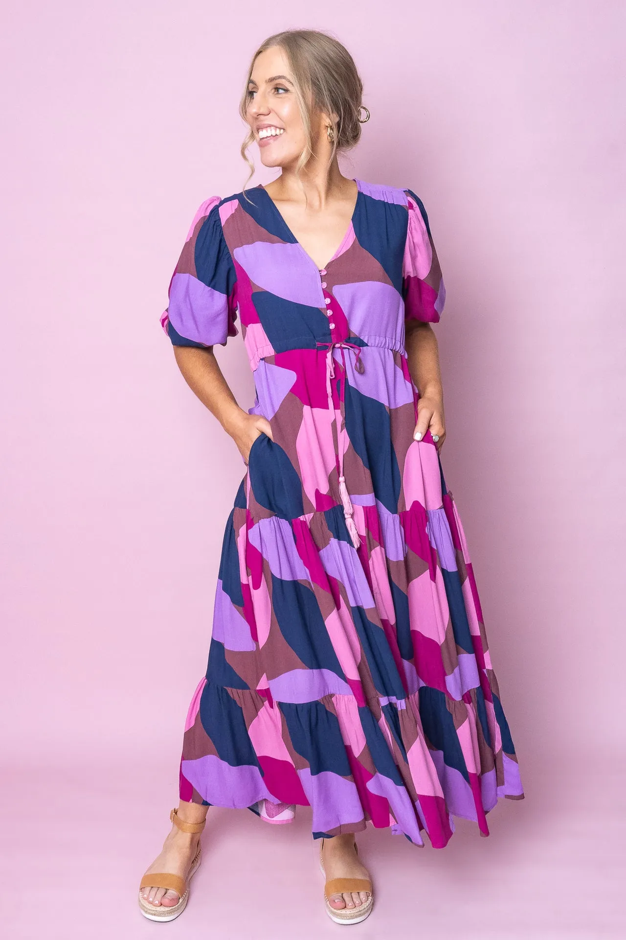 Jossie Dress in Lilac sold by Always Alice