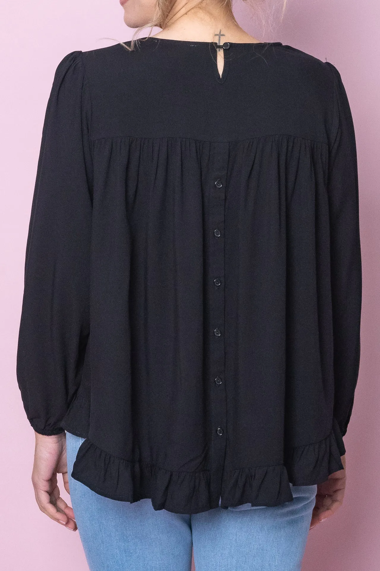 Hannah Top in Black - Final Sale sold by Always Alice product image thumbnail 5