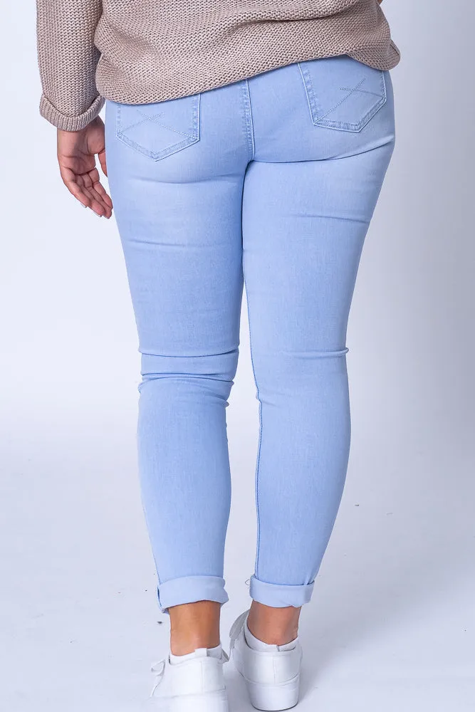 Waylon Jeans in Light Denim sold by Always Alice product image thumbnail 4