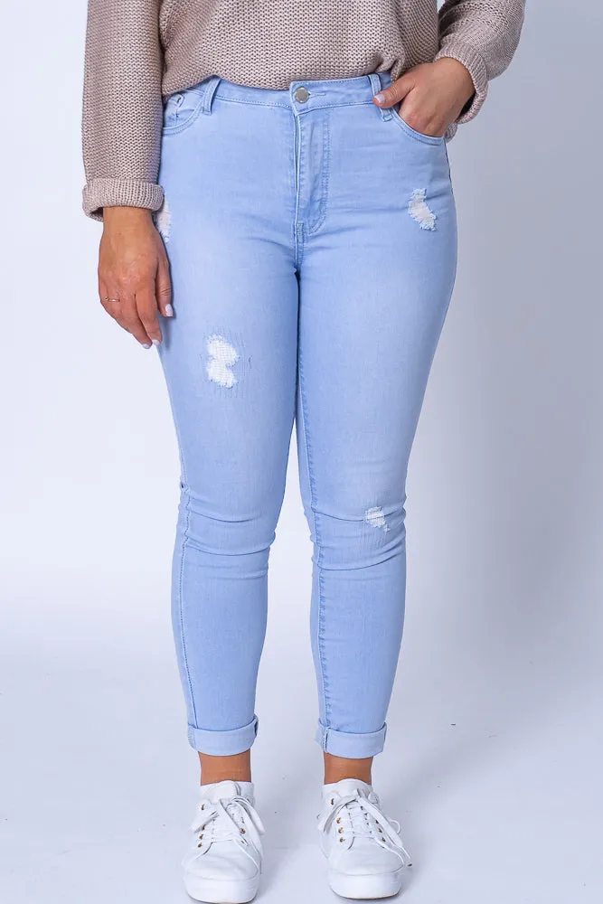 Waylon Jeans in Light Denim sold by Always Alice product image thumbnail 2