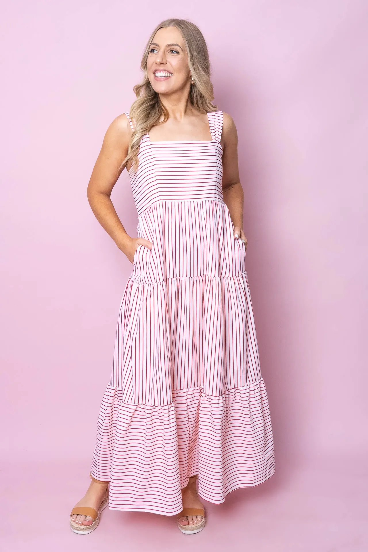 Polly Dress in Red sold by Always Alice product image thumbnail 2