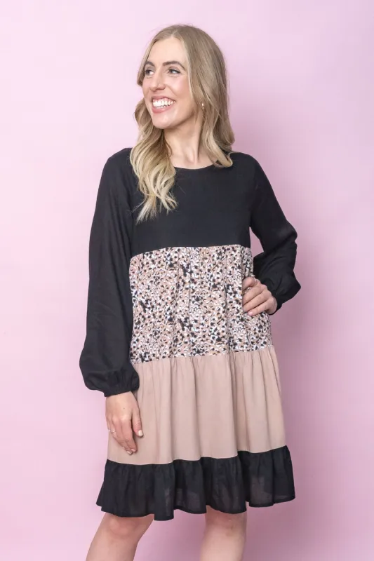 Azalia Dress in Black sold by Always Alice