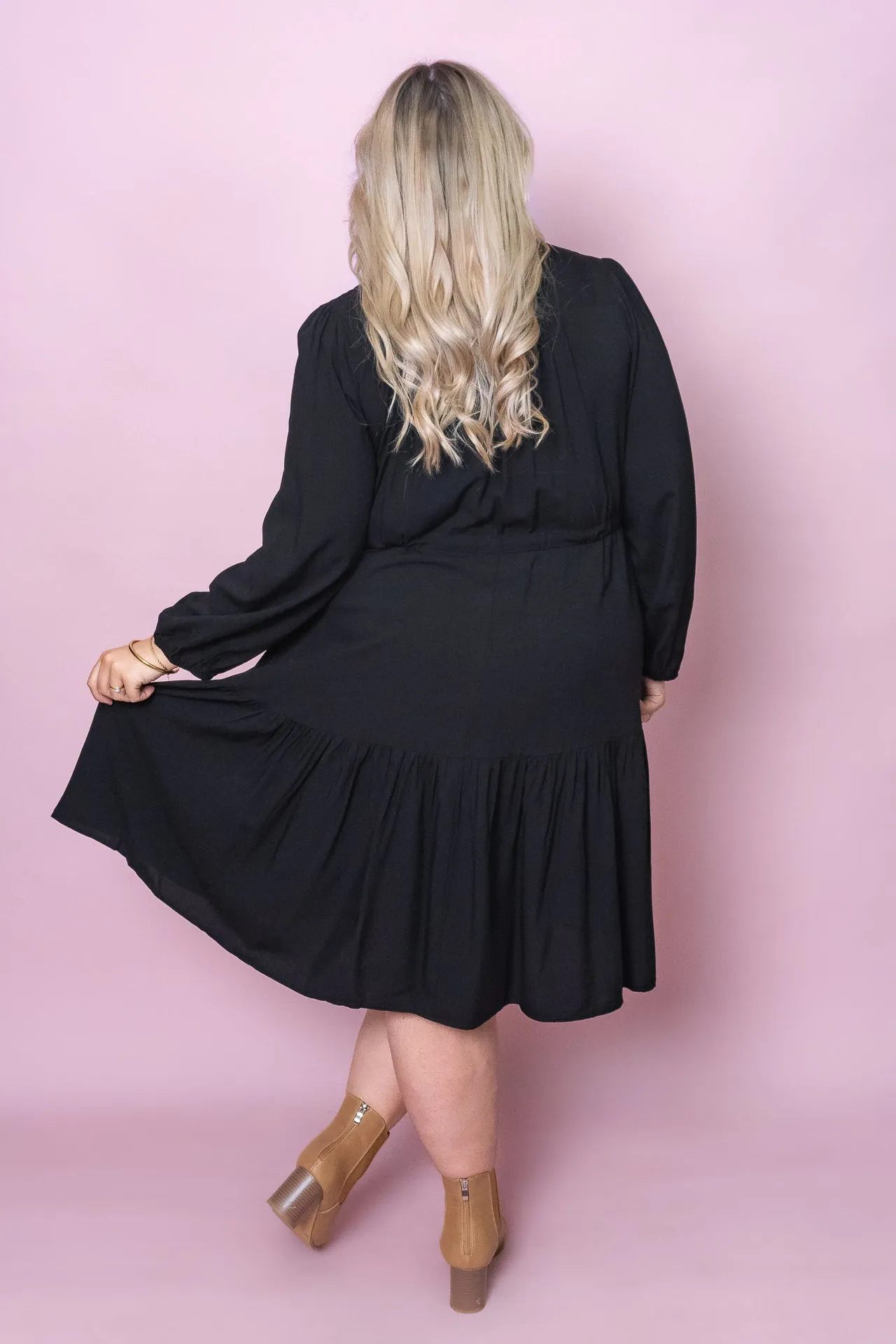 Dixie Dress in Black - Final Sale sold by Always Alice product image thumbnail 4