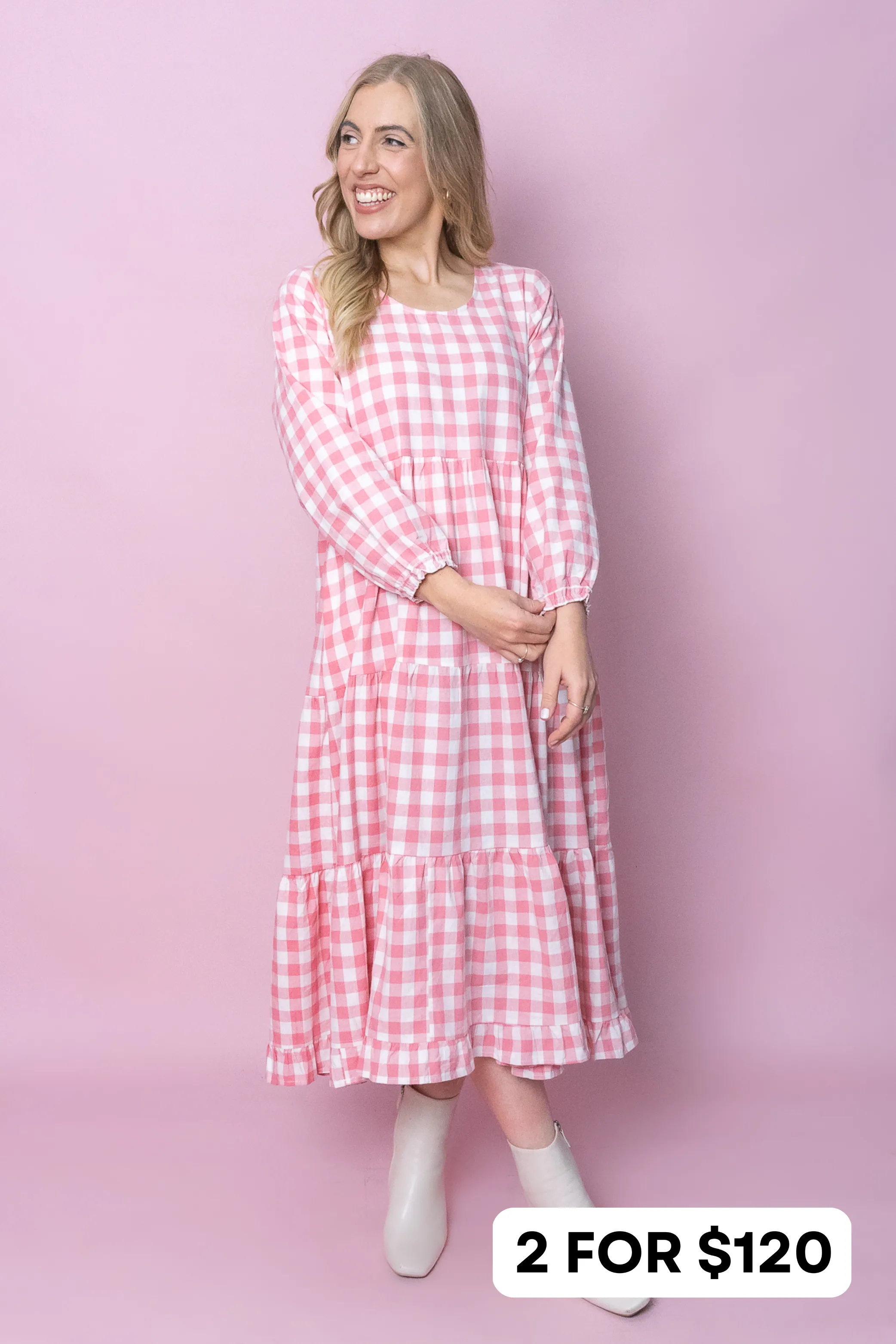 Josephina Dress in Pink sold by Always Alice product image thumbnail 2