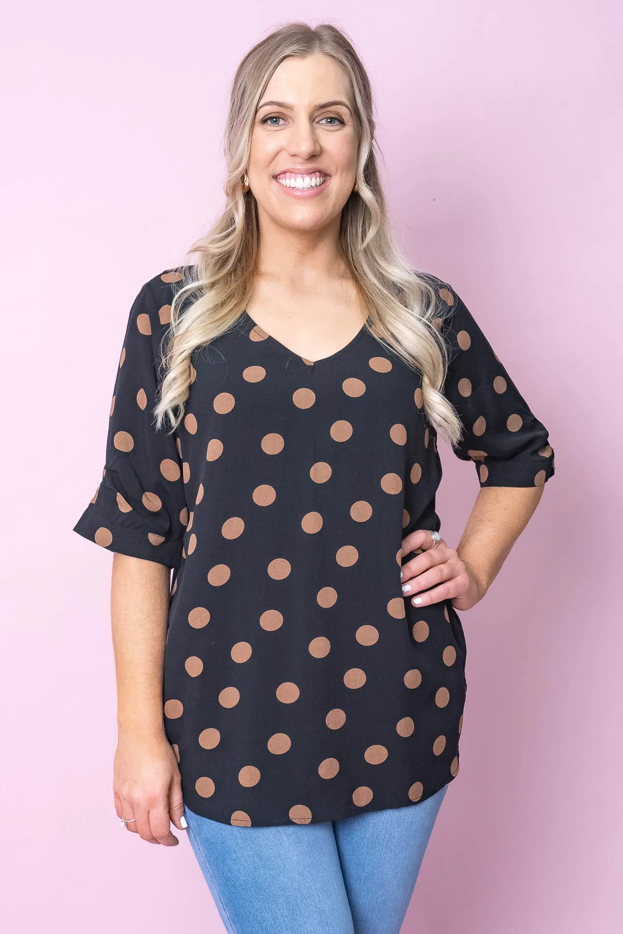 Julianna Top in Black sold by Always Alice