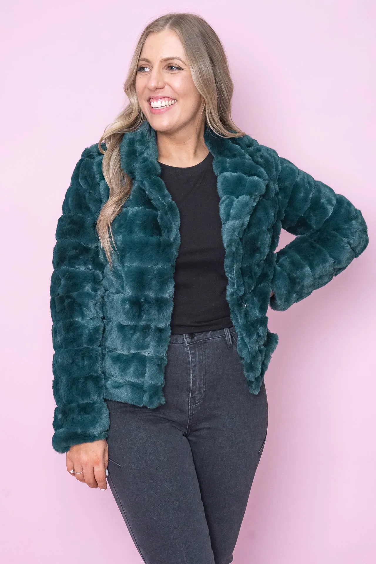 Joy Jacket in Emerald sold by Always Alice product image thumbnail 2