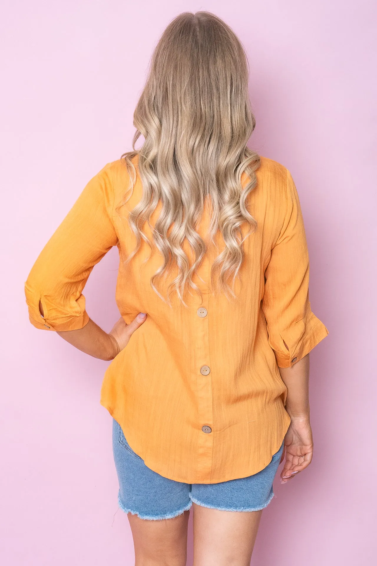 Morgan Top in Tangerine - Final Sale sold by Always Alice product image thumbnail 5