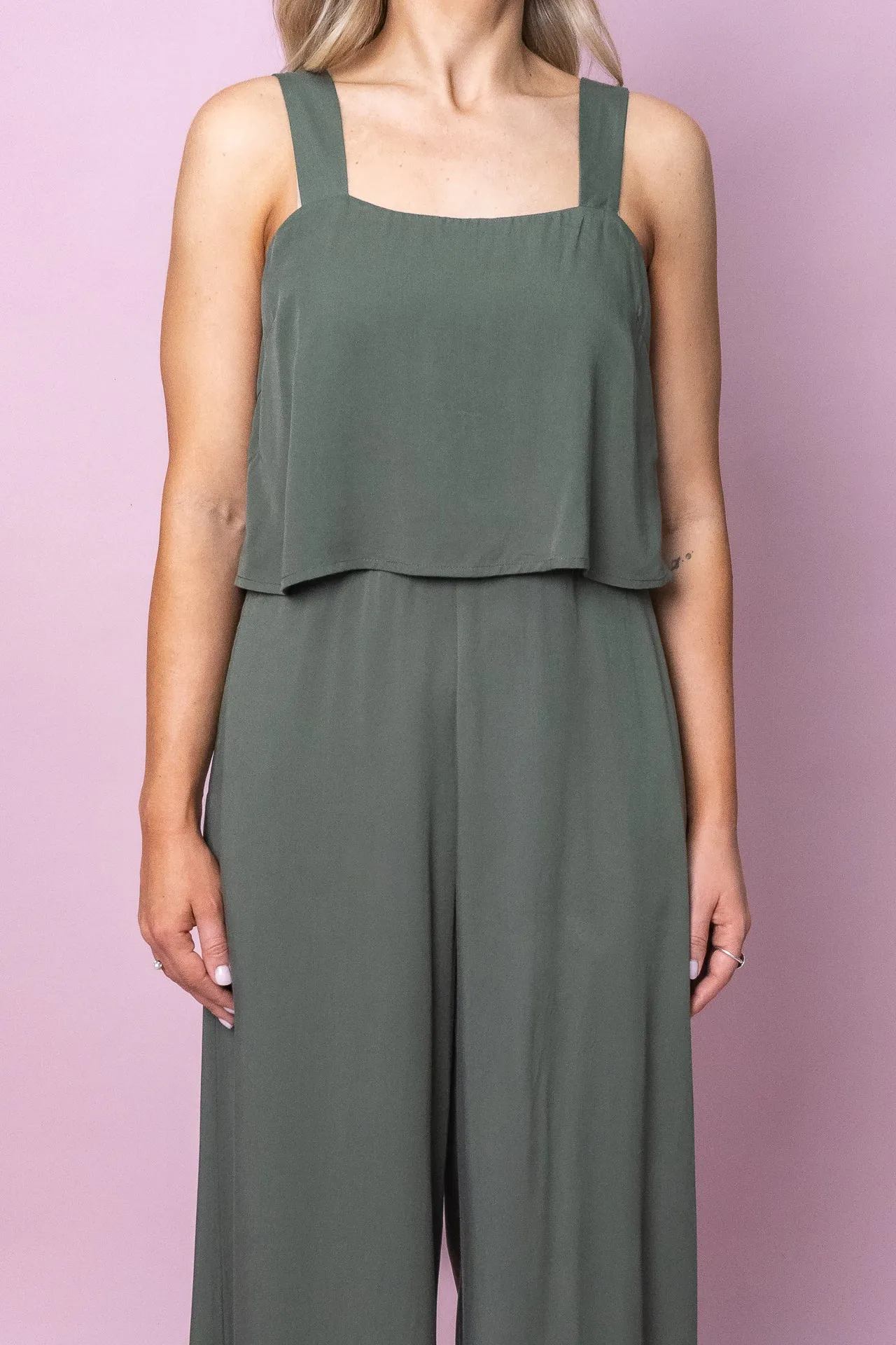 Asher Jumpsuit in Forest Green - Final Sale sold by Always Alice product image thumbnail 3