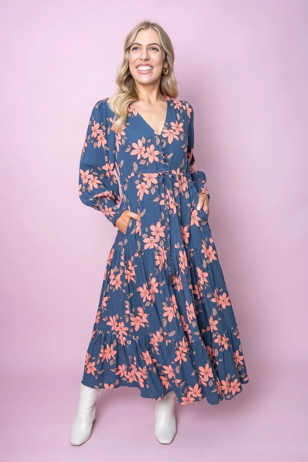 Fia Dress in Slate - Final Sale sold by Always Alice product image thumbnail 4