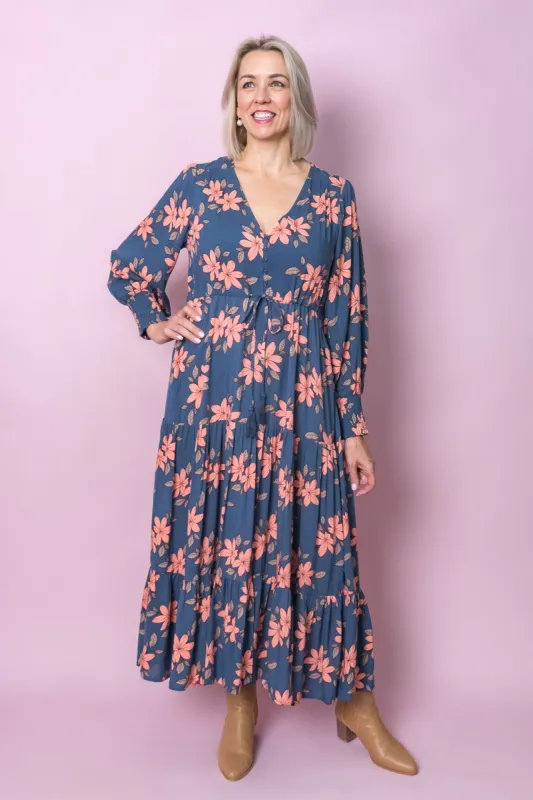 Fia Dress in Slate - Final Sale sold by Always Alice