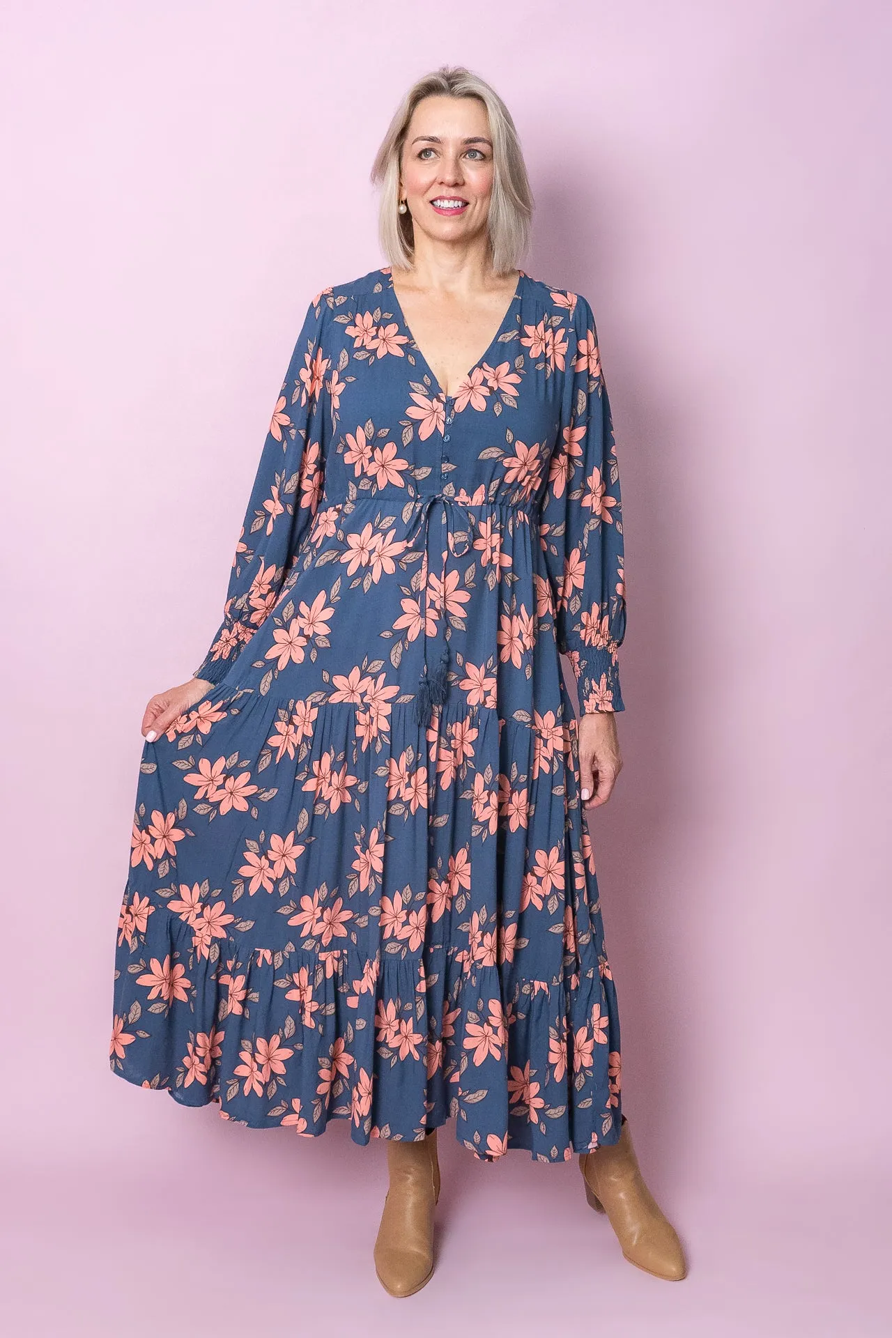 Fia Dress in Slate - Final Sale sold by Always Alice product image thumbnail 3