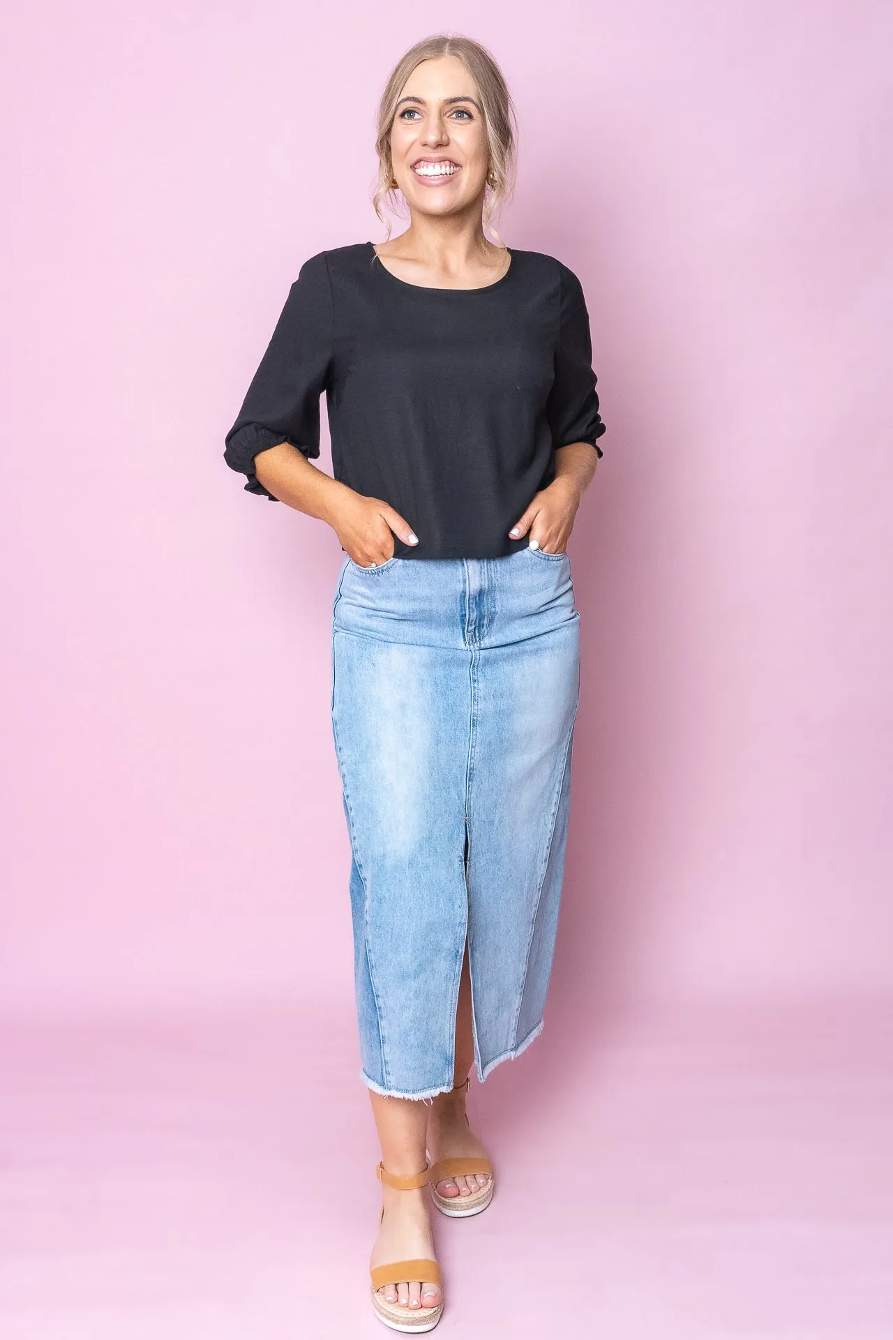 Helene Top in Black - Final Sale sold by Always Alice product image thumbnail 2