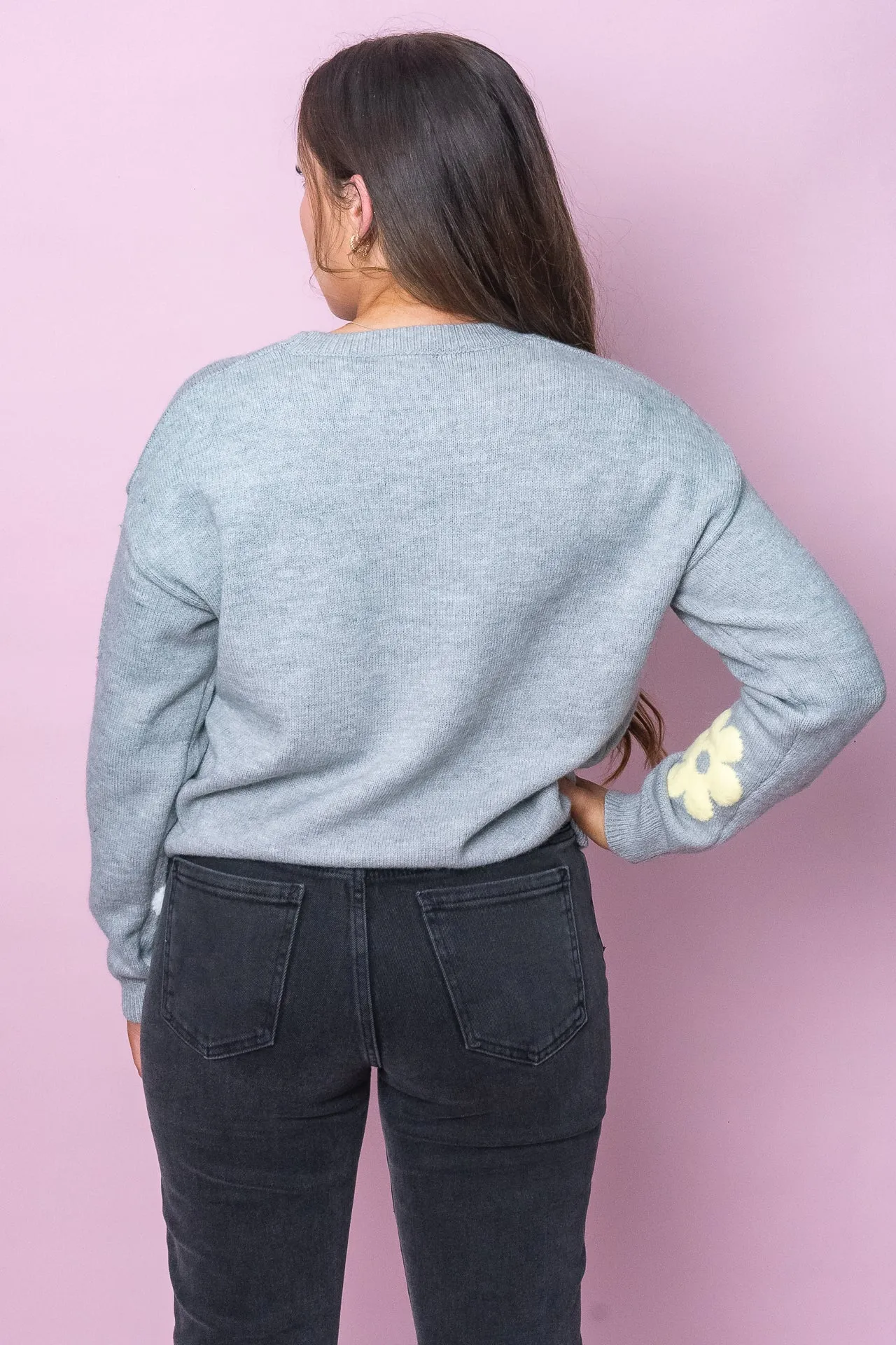 Sallie Knit Jumper in Grey sold by Always Alice product image thumbnail 5