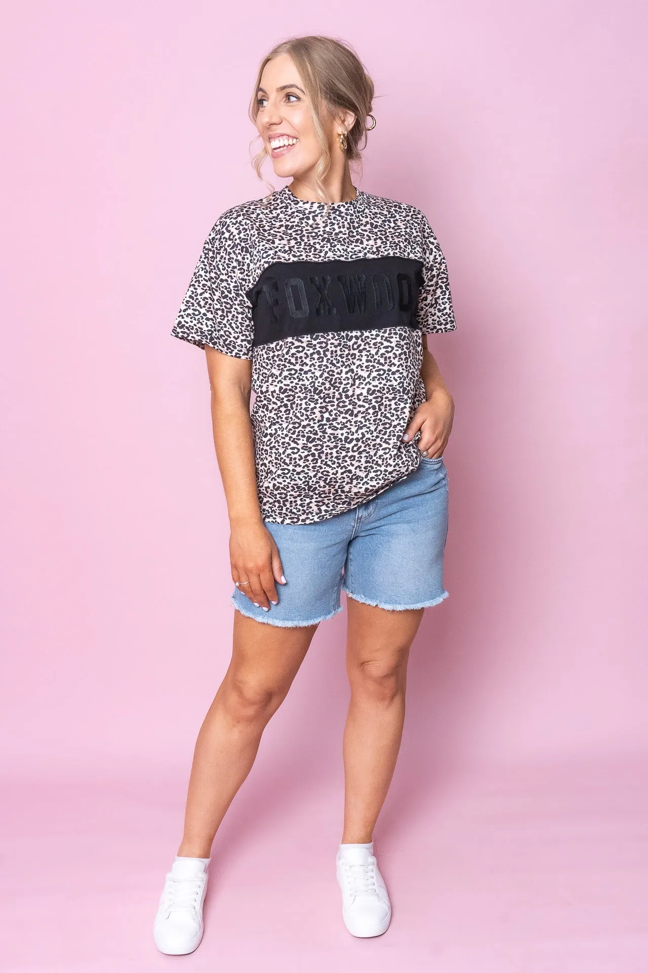 Circuit Leopard Tee in Multi - Foxwood sold by Always Alice product image thumbnail 2