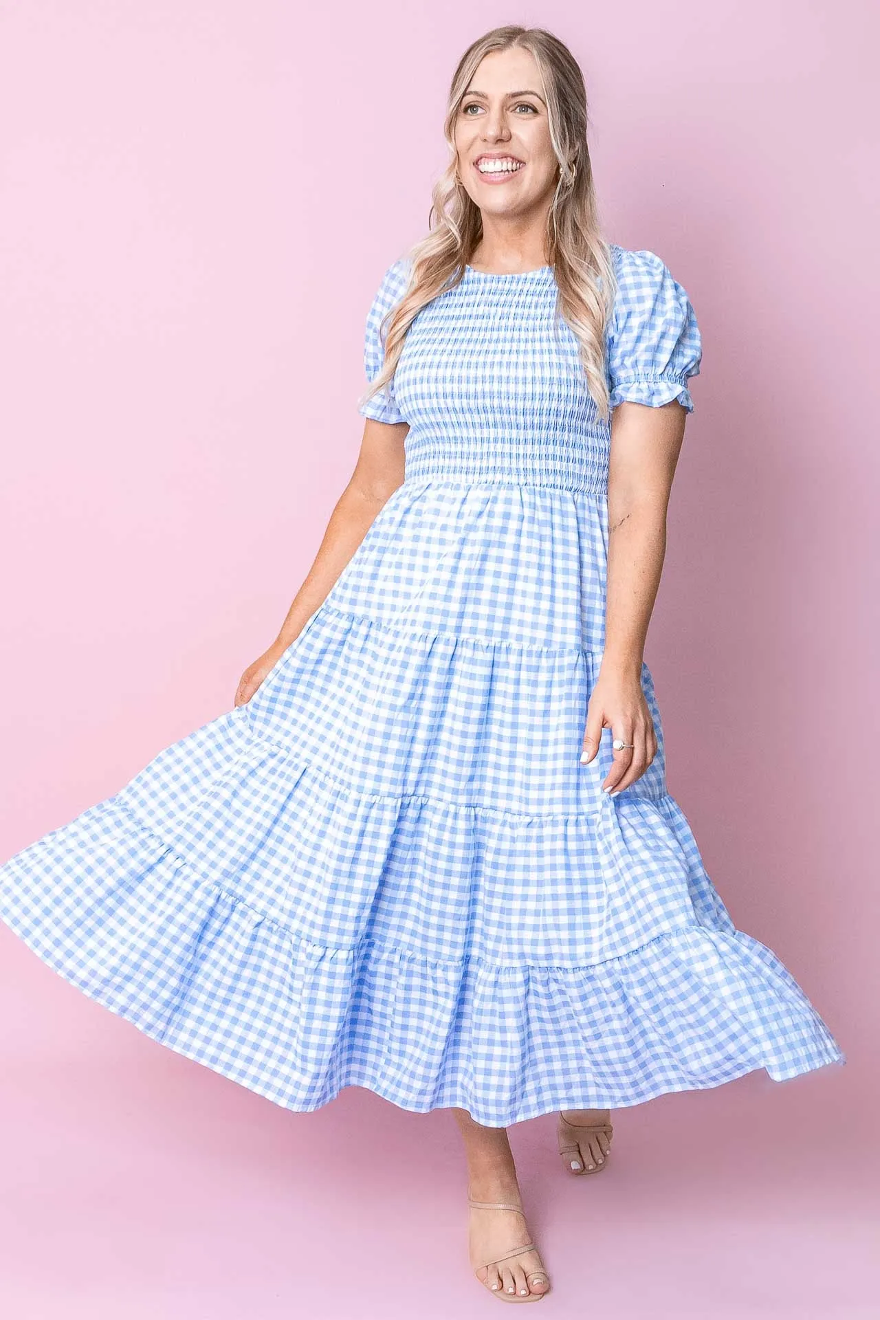 Margot Dress in Blue - Final Sale sold by Always Alice product image thumbnail 3