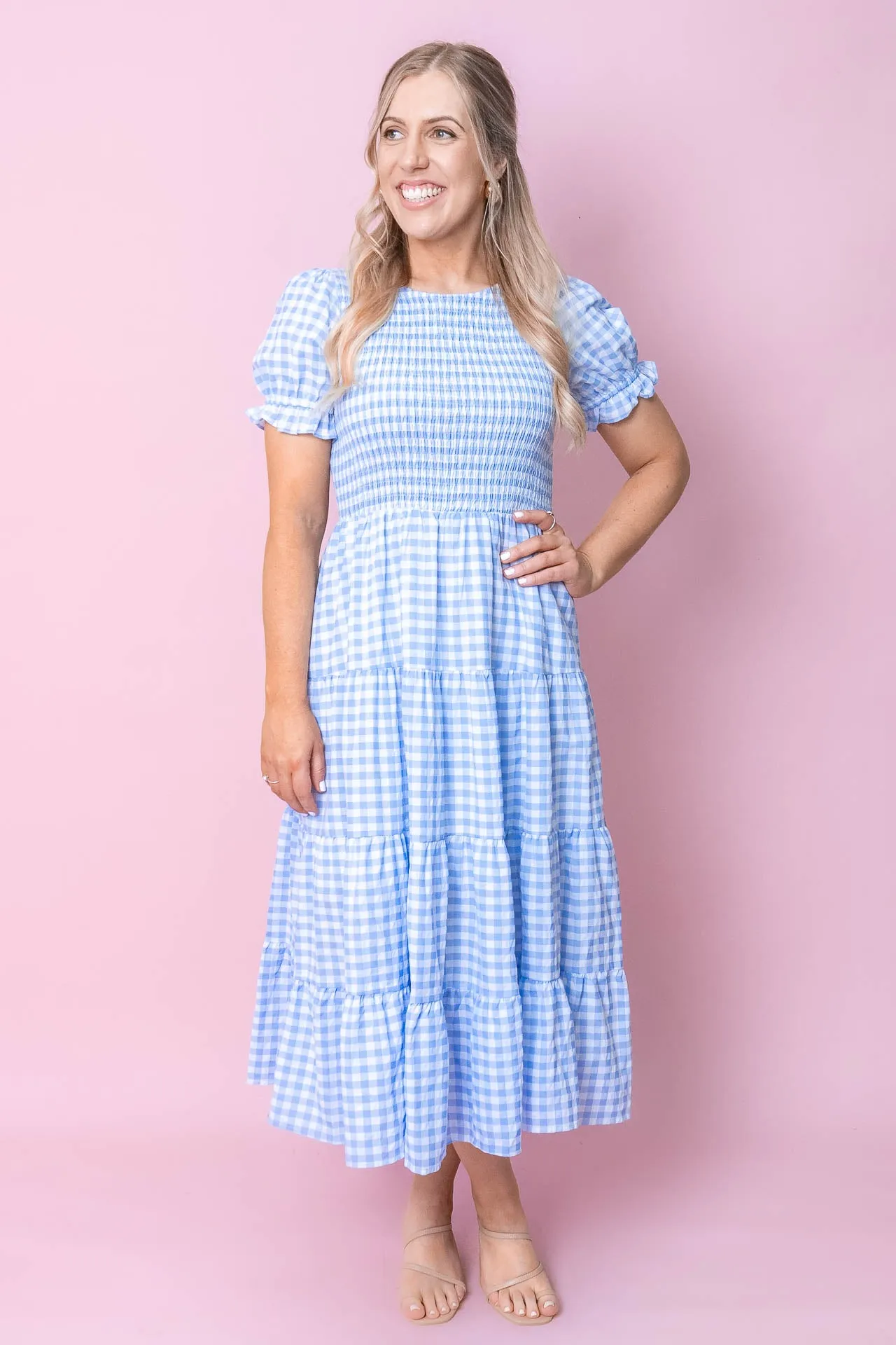 Margot Dress in Blue - Final Sale sold by Always Alice product image thumbnail 4