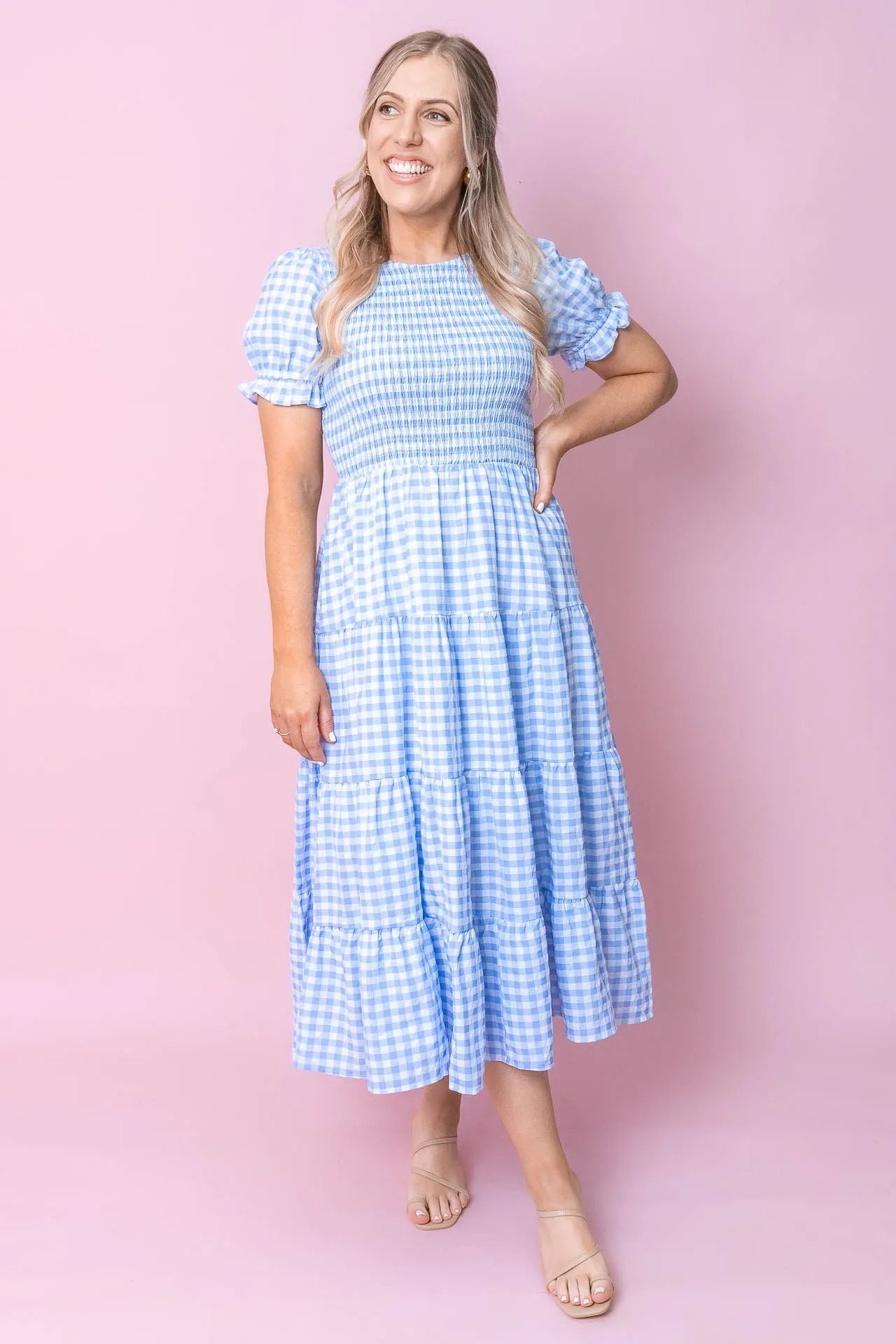 Margot Dress in Blue - Final Sale sold by Always Alice product image thumbnail 2