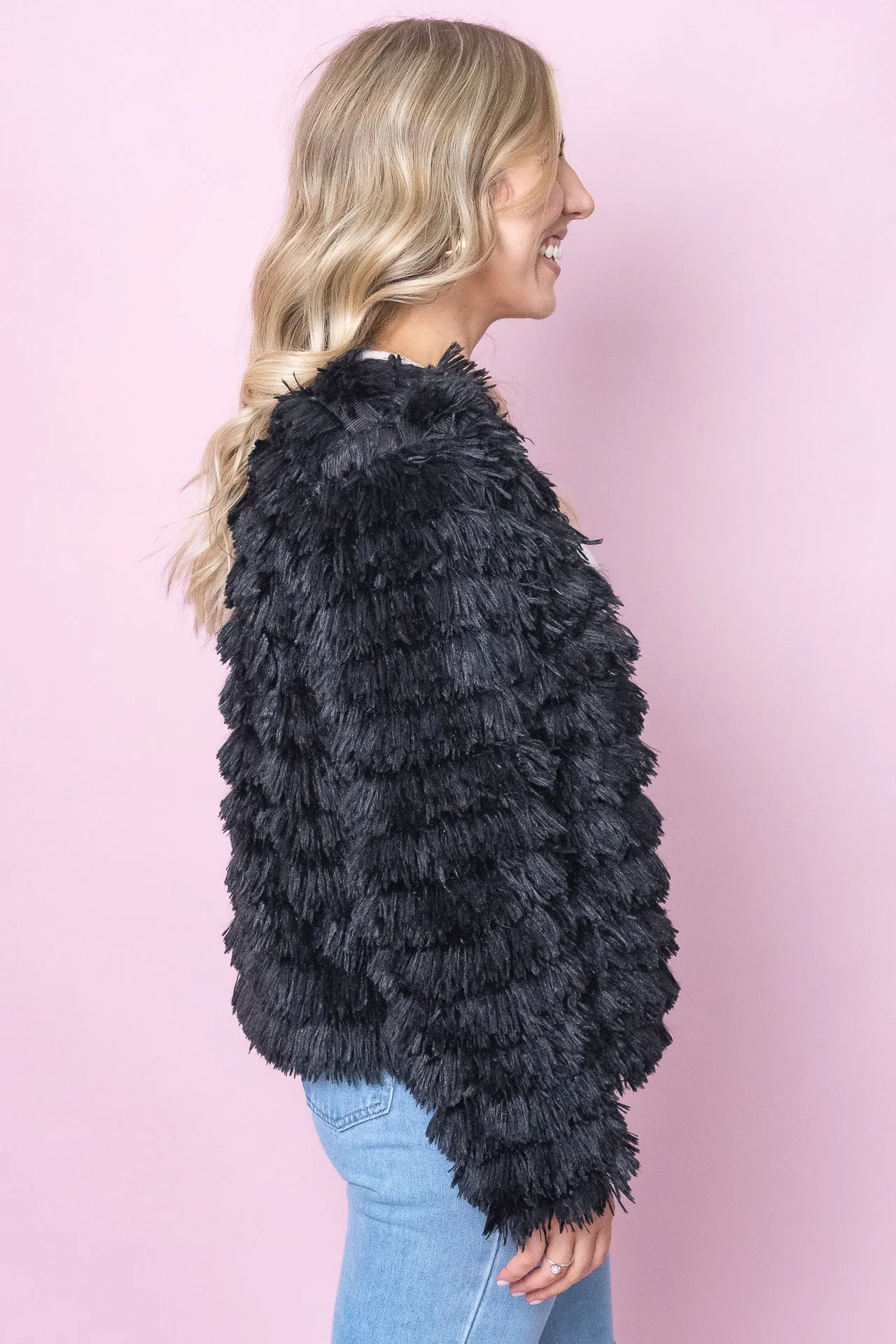 Trudy Jacket in Black sold by Always Alice product image thumbnail 4