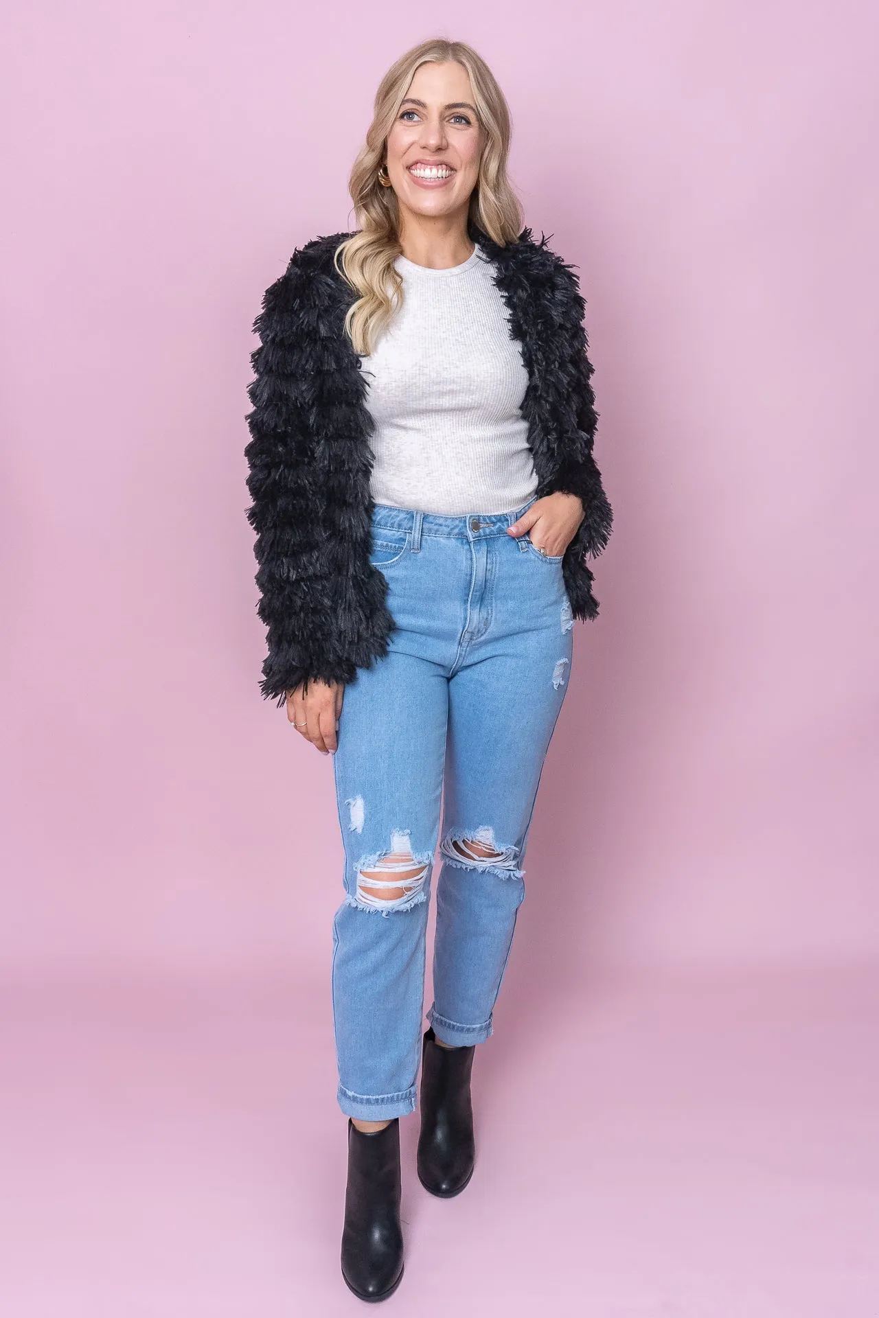 Trudy Jacket in Black sold by Always Alice product image thumbnail 2