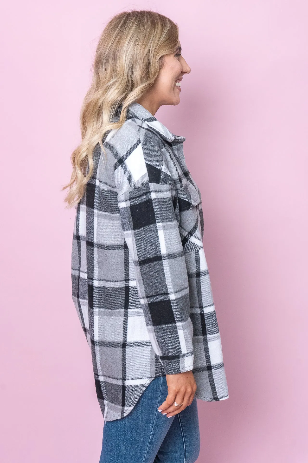 Reita Shacket in Black sold by Always Alice product image thumbnail 4