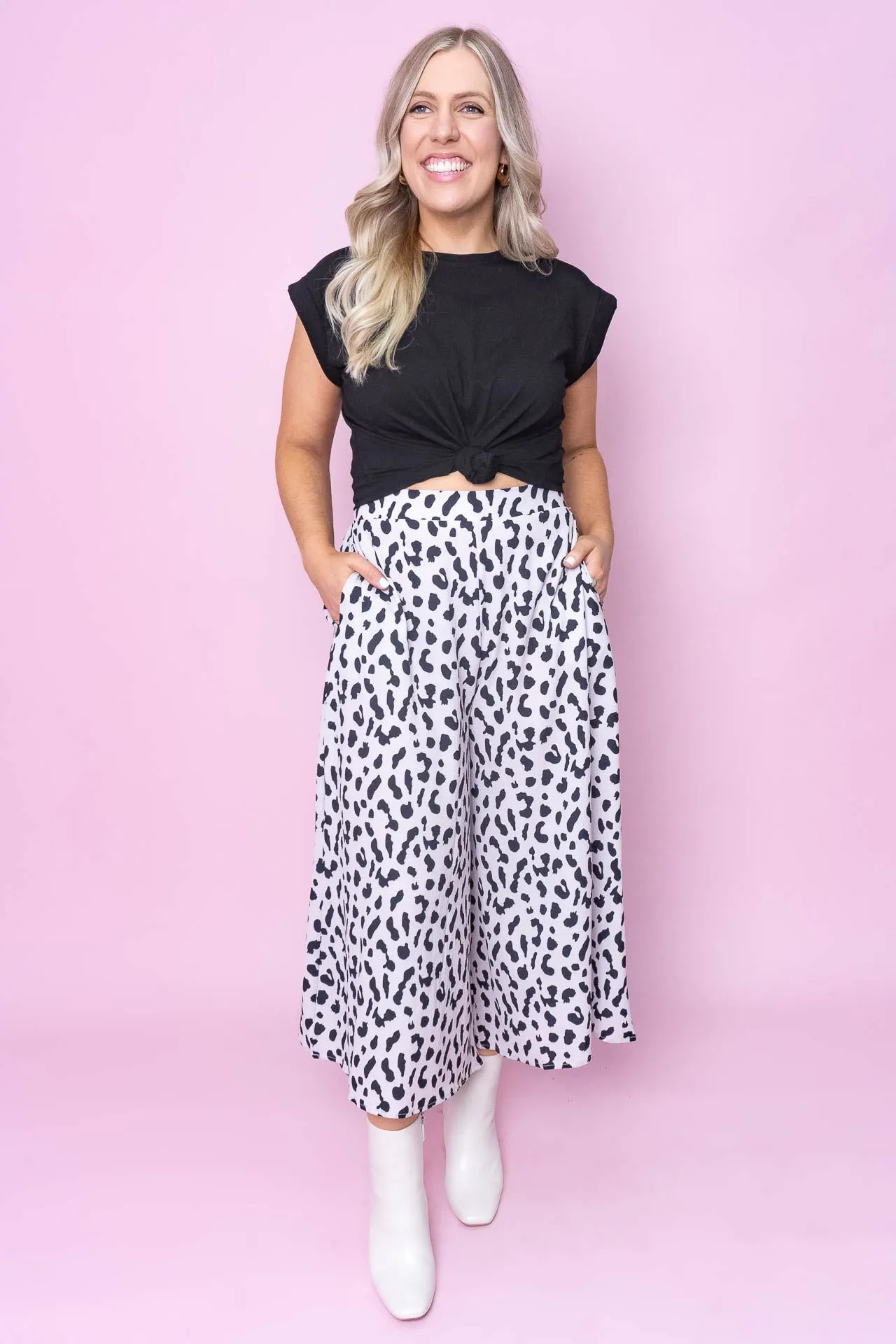 Carla Pants in Beige sold by Always Alice