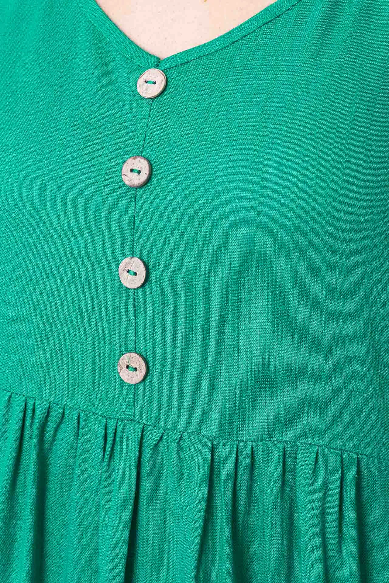 Emery Midi Dress in Emerald sold by Always Alice product image thumbnail 5