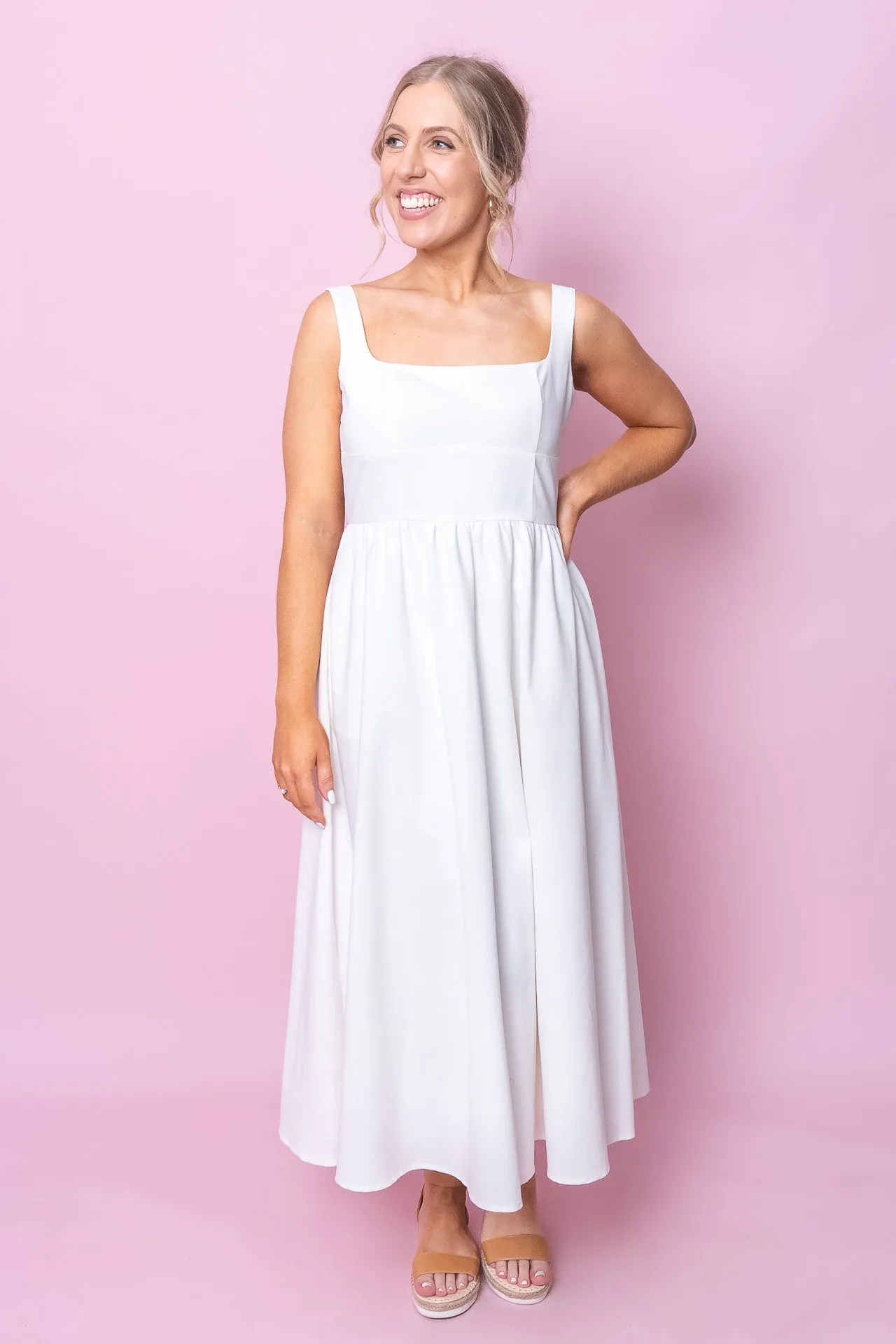 Jacqueline Dress in White sold by Always Alice product image thumbnail 2