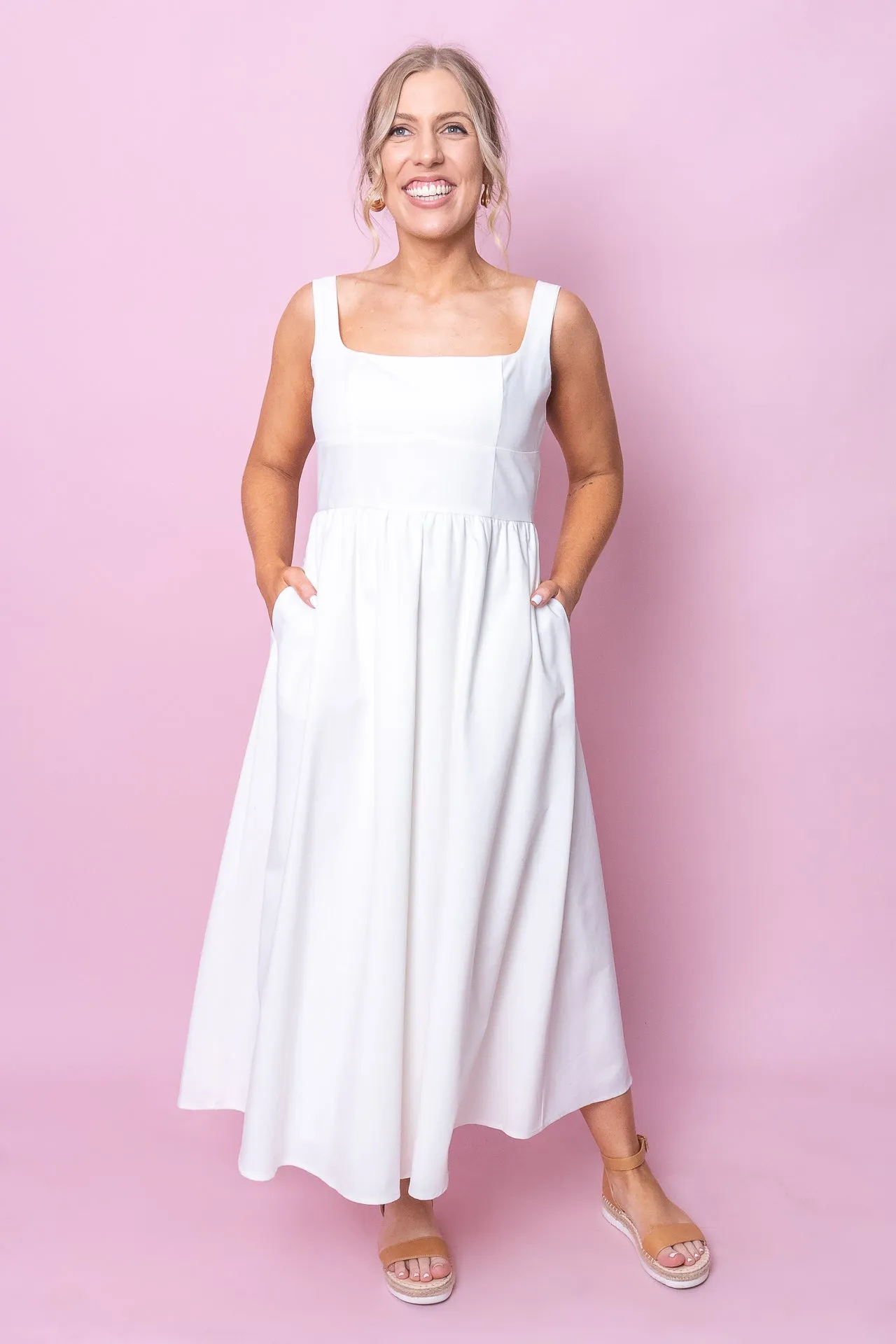 Jacqueline Dress in White sold by Always Alice product image thumbnail 3