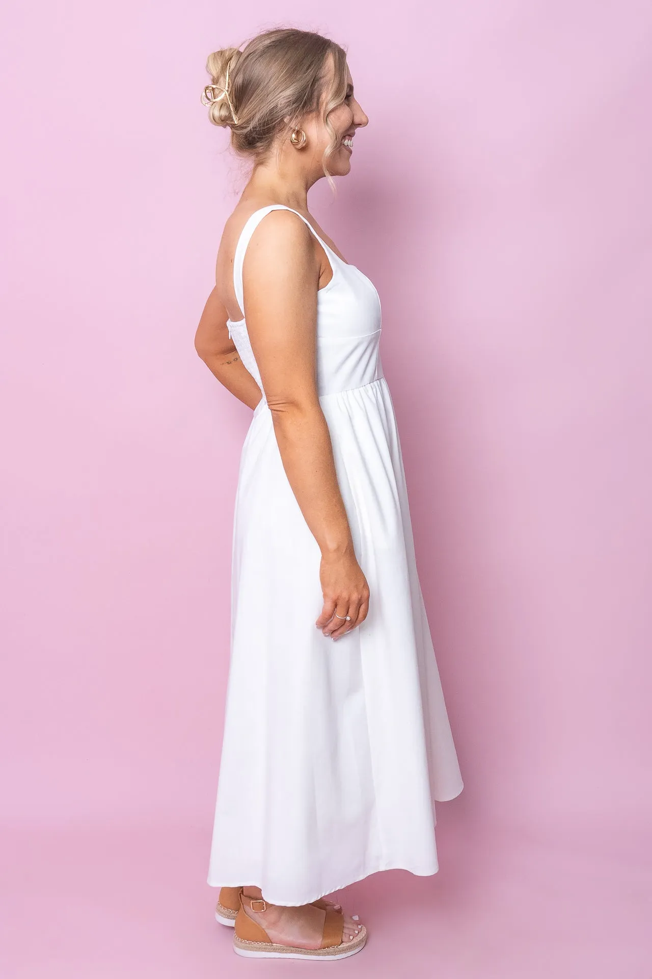 Jacqueline Dress in White sold by Always Alice product image thumbnail 5