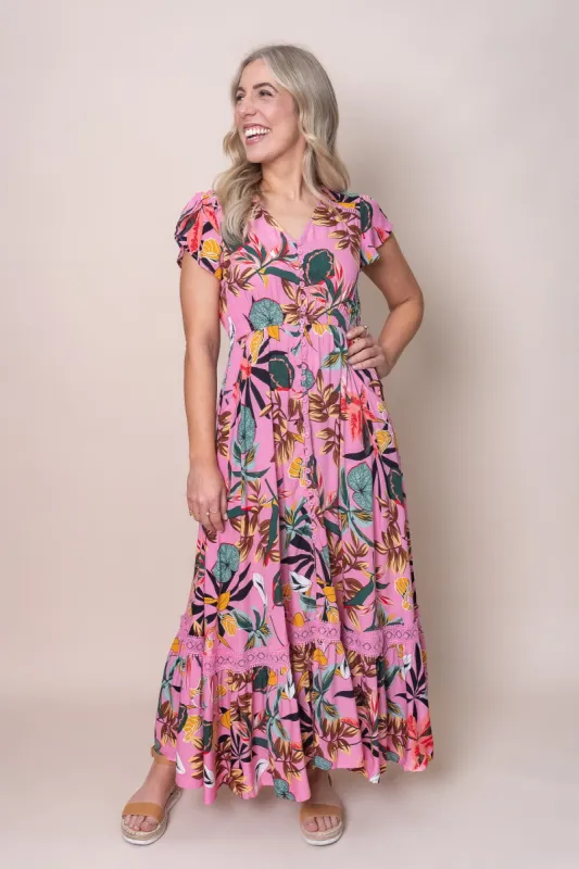 Blake Maxi Dress in Pink sold by Always Alice