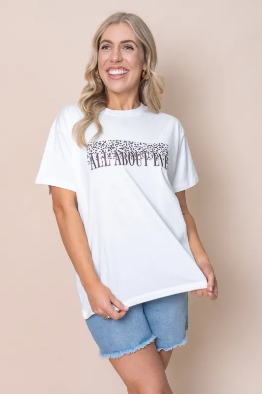 Rhi Standard Tee in Vintage White - All About Eve - Final Sale sold by Always Alice