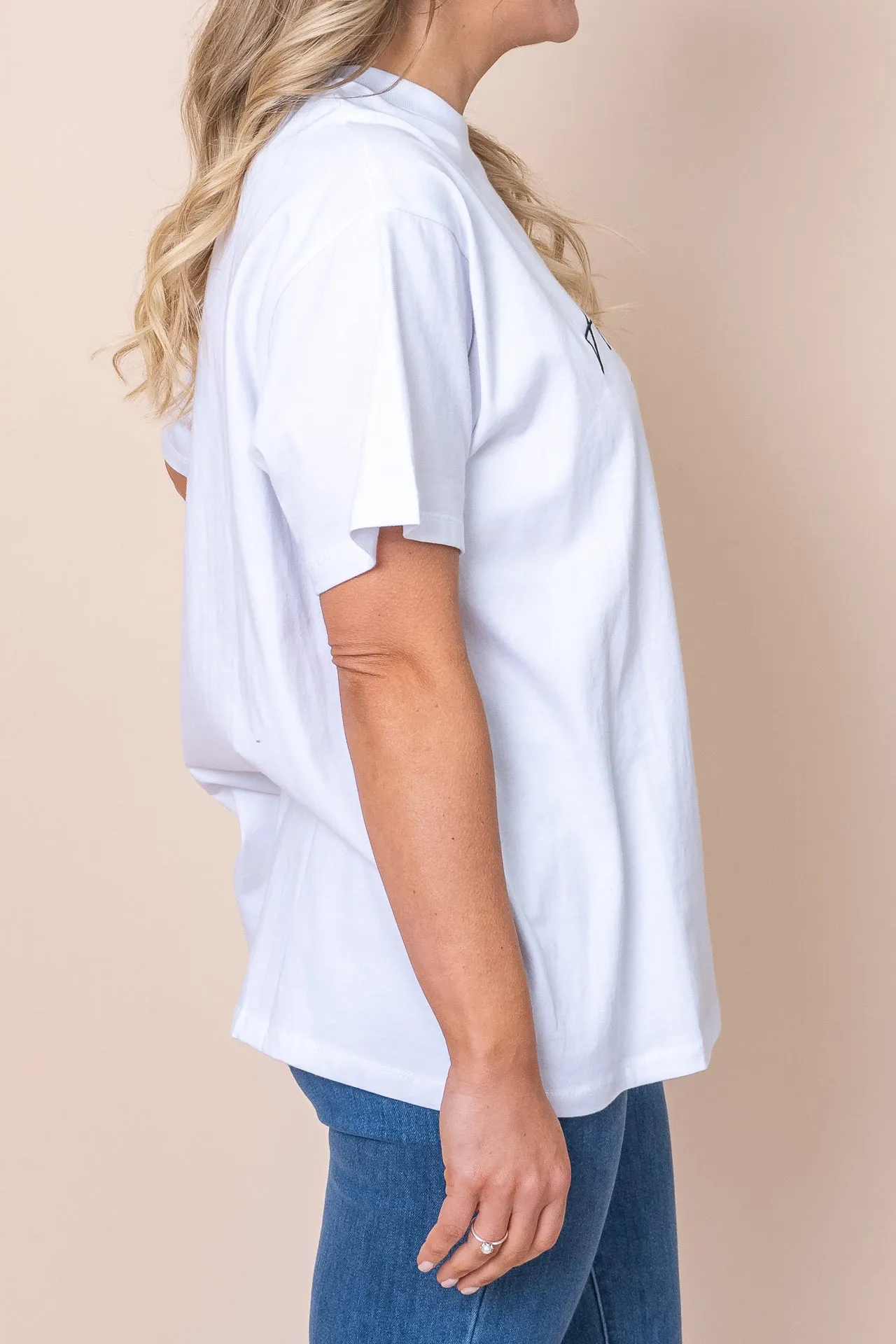 Classic Tee in White - All About Eve - Final sale sold by Always Alice product image thumbnail 5