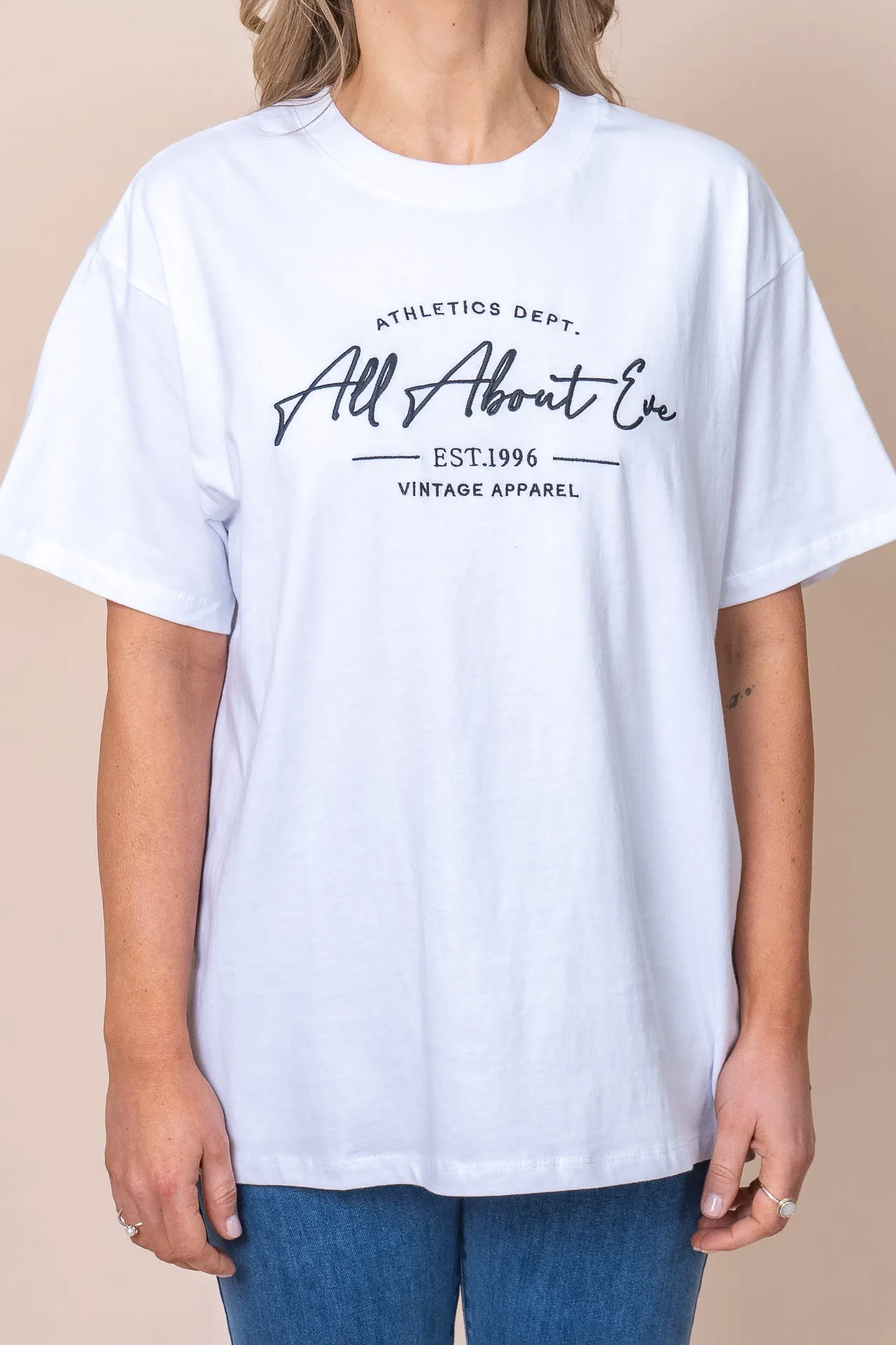 Classic Tee in White - All About Eve - Final sale sold by Always Alice